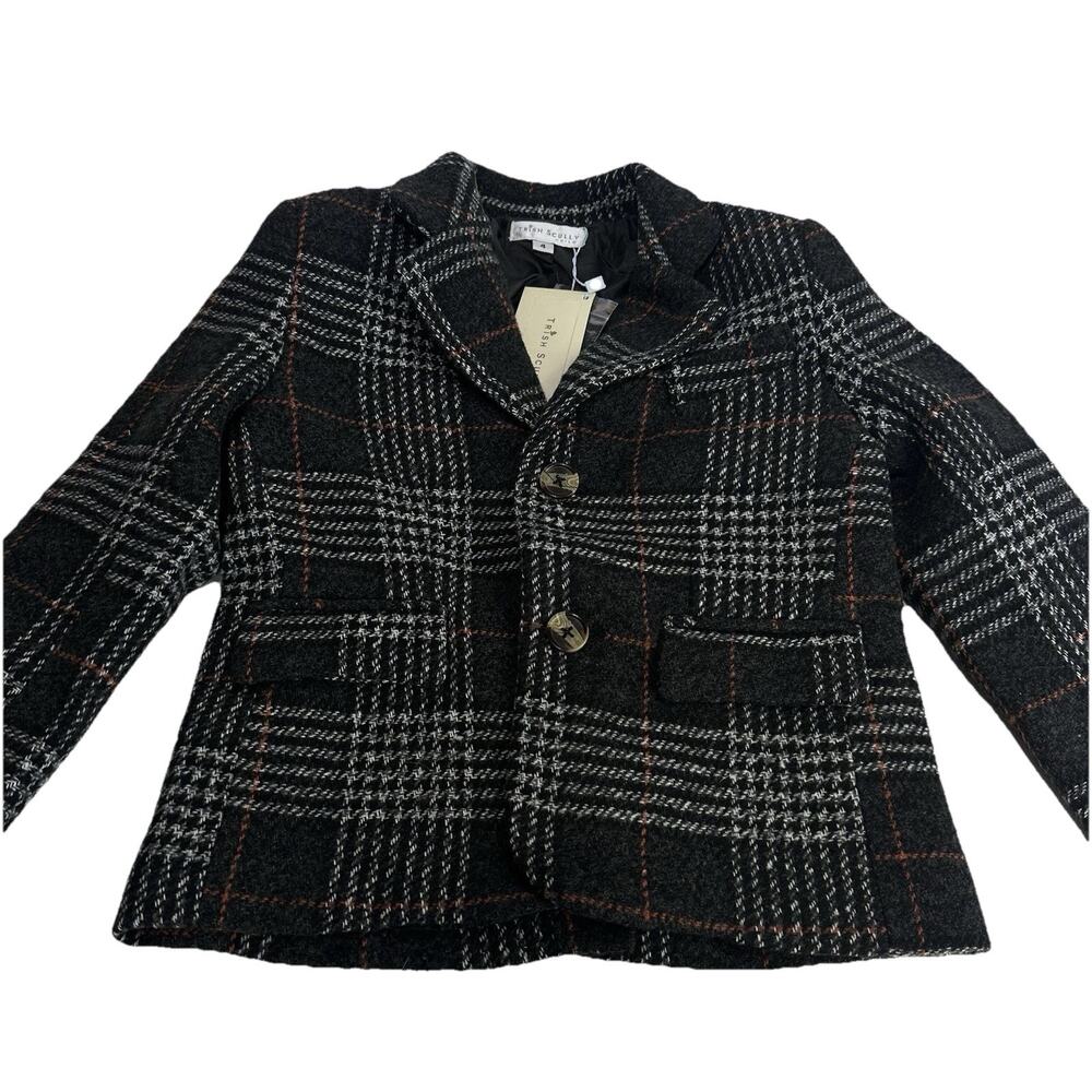 Trish Scully Child Gray William Blazer Boys Size 4